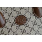 Gucci Unisex GG Small Tote Bag Beige Ebony GG Supreme Canvas – Image 10