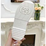 Gucci Unisex Jumbo GG Platform Slide Sandal Fuchsia Blue Supreme Low 3 Cm Heel - Bild 10