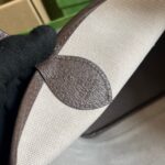 Gucci Unisex Ophidia Small Tote Bag Beige Ebony GG Supreme Canvas – Bild 10