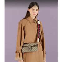 Gucci Women Dionysus Small Shoulder Bag Beige Ebony GG Supreme Canvas‘ (12)