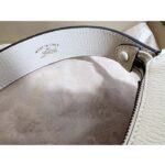 Gucci Women GG Aphrodite Shoulder Bag Double G White Leather Zip Closure – Image 9