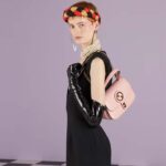 Gucci Women GG Blondie Top-Handle Bag Light Pink Leather Round Interlocking G - Image 11