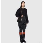 Gucci Women GG Diana Lizard Mini Bag Black Lizard Double G - Image 13