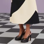 Gucci Women GG High Heel Pump Horsebit Black Leather Sole 12 Cm Heel – Bild 12