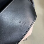 Gucci Women GG Marmont Belt Bag Black Chevron Matelassé Leather - Image 10