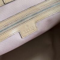 Gucci Women GG Marmont Large Tote Bag Rose Beige Matelassé Chevron Leather (2)