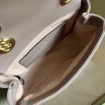 Gucci Women GG Marmont Matelassé Mini Shoulder Bag Pink Matelassé Chevron Leather - Image 7