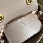 Gucci Women GG Marmont Matelassé Mini Shoulder Bag Pink Matelassé Chevron Leather - Image 10