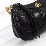 Gucci Women GG Matelassé Handbag Black GG Matelassé Leather Double G – Image 8