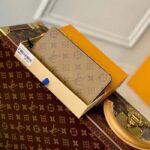 Louis Vuitton LV Unisex Clémence Wallet Brown Monogram Reverse Coated Canvas - immagine 2