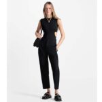 Louis Vuitton LV Unisex Cosy Flat Comfort Clog Black Monogram-Embossed Calf Leather – Image 11