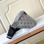 Louis Vuitton LV Unisex Discovery Bumbag Anthracite Gray Monogram Shadow Calf Leather – Bild 7