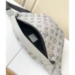 Louis Vuitton LV Unisex Discovery Bumbag Anthracite Gray Monogram Shadow Calf Leather – Bild 6