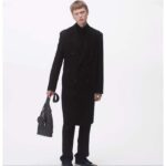 Louis Vuitton LV Unisex Duo Sling Bag Black Monogram Coated Canvas Taiga Cowhide Leather - Image 11