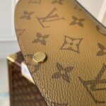 Louis Vuitton LV Unisex Emilie Wallet Brown Monogram Reverse Coated Canvas - Bild 5