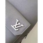 Louis Vuitton LV Unisex Takeoff Backpack Gray Aerogram Cowhide Leather – Bild 8