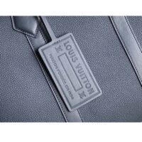 Louis Vuitton LV Unisex Takeoff Briefcase Navy Blue LV Aerogram Cowhide Leather (13)