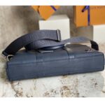 Louis Vuitton LV Unisex Takeoff Briefcase Navy Blue LV Aerogram Cowhide Leather - Bild 6