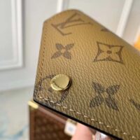 Louis Vuitton LV Unisex Victorine Wallet Brown Monogram Reverse Coated Canvas (4)