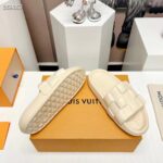 Louis Vuitton LV Unisex Waterfront Mule Beige Maxi Damier Rubber Waterproof Rubber - Image 8