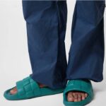 Louis Vuitton LV Unisex Waterfront Mule Lagoon Blue Maxi Damier Rubber Waterproof Rubber - Imagen 12