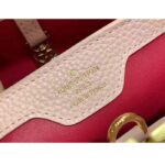 Louis Vuitton LV Women Capucines BB Handbag Jasmine Pink Taurillon Leather – Bild 10
