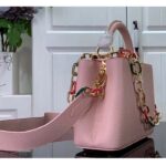 Louis Vuitton LV Women Capucines BB Handbag Jasmine Pink Taurillon Leather – Bild 4