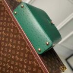 Louis Vuitton LV Women Capucines BB Menthe Mint Ostrich Leather Monogram Flower - Image 5