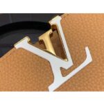 Louis Vuitton LV Women Capucines MM Handbag Hazelnut Brown Taurillon Cowhide Leather – Image 7