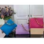 Louis Vuitton LV Women Coussin PM Handbag Light Purple Lambskin Zip Closure - immagine 12