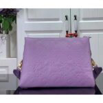 Louis Vuitton LV Women Coussin PM Handbag Light Purple Lambskin Zip Closure - immagine 2