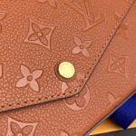 Louis Vuitton LV Women Félicie Pochette Brown Monogram Empreinte Embossed Supple Grained Cowhide - immagine 7