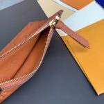 Louis Vuitton LV Women Félicie Pochette Brown Monogram Empreinte Embossed Supple Grained Cowhide - immagine 8