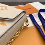 Louis Vuitton LV Women Félicie Pochette Pink Monogram Empreinte Embossed Supple Grained Cowhide - Bild 9