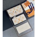 Louis Vuitton LV Women Félicie Pochette Pink Monogram Empreinte Embossed Supple Grained Cowhide - Bild 6