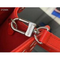 Louis Vuitton LV Women LV x YK OnTheGo PM​ Red White Embossed Grained Monogram Empreinte Cowhide (3)