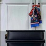 Louis Vuitton LV Women Lexington Pouch Black Monogram-Embossed Calf Leather - Imagen 4