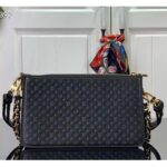 Louis Vuitton LV Women Lexington Pouch Black Monogram-Embossed Calf Leather - Imagen 3
