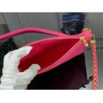 Louis Vuitton LV Women Lexington Pouch Rose Pink Monogram-Embossed Calf Leather – Bild 9