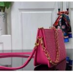 Louis Vuitton LV Women Lexington Pouch Rose Pink Monogram-Embossed Calf Leather – Bild 4