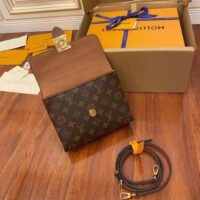 Louis Vuitton LV Women Locky BB Bag Brown Monogram Coated Canvas Smooth Cowhide (4)