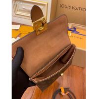 Louis Vuitton LV Women Locky BB Bag Brown Monogram Coated Canvas Smooth Cowhide (4)