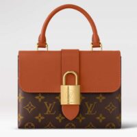 Louis Vuitton LV Women Locky BB Bag Brown Monogram Coated Canvas Smooth Cowhide (4)