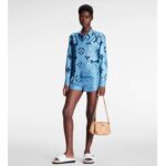 Louis Vuitton LV Women Multi Pochette Accessoires Beige Monogram Empreinte Embossed Grained Cowhide - Image 11