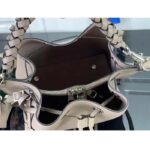 Louis Vuitton LV Women Muria Bucket Bag Gray Mahina Perforated Calfskin Leather - Image 6