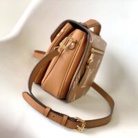 Louis Vuitton LV Women Pochette Metis Bag Beige Monogram Empreinte Embossed Grained Cowhide (1)