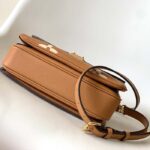 Louis Vuitton LV Women Pochette Metis Bag Beige Monogram Empreinte Embossed Grained Cowhide - Image 5