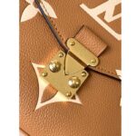 Louis Vuitton LV Women Pochette Metis Bag Beige Monogram Empreinte Embossed Grained Cowhide - Image 7