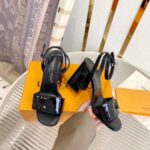 Louis Vuitton LV Women Shake Sandal Black Patent Calf Leather 9.5 Cm Heel - Imagen 3