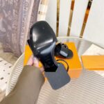 Louis Vuitton LV Women Shake Sandal Black Patent Calf Leather 9.5 Cm Heel - Imagen 10